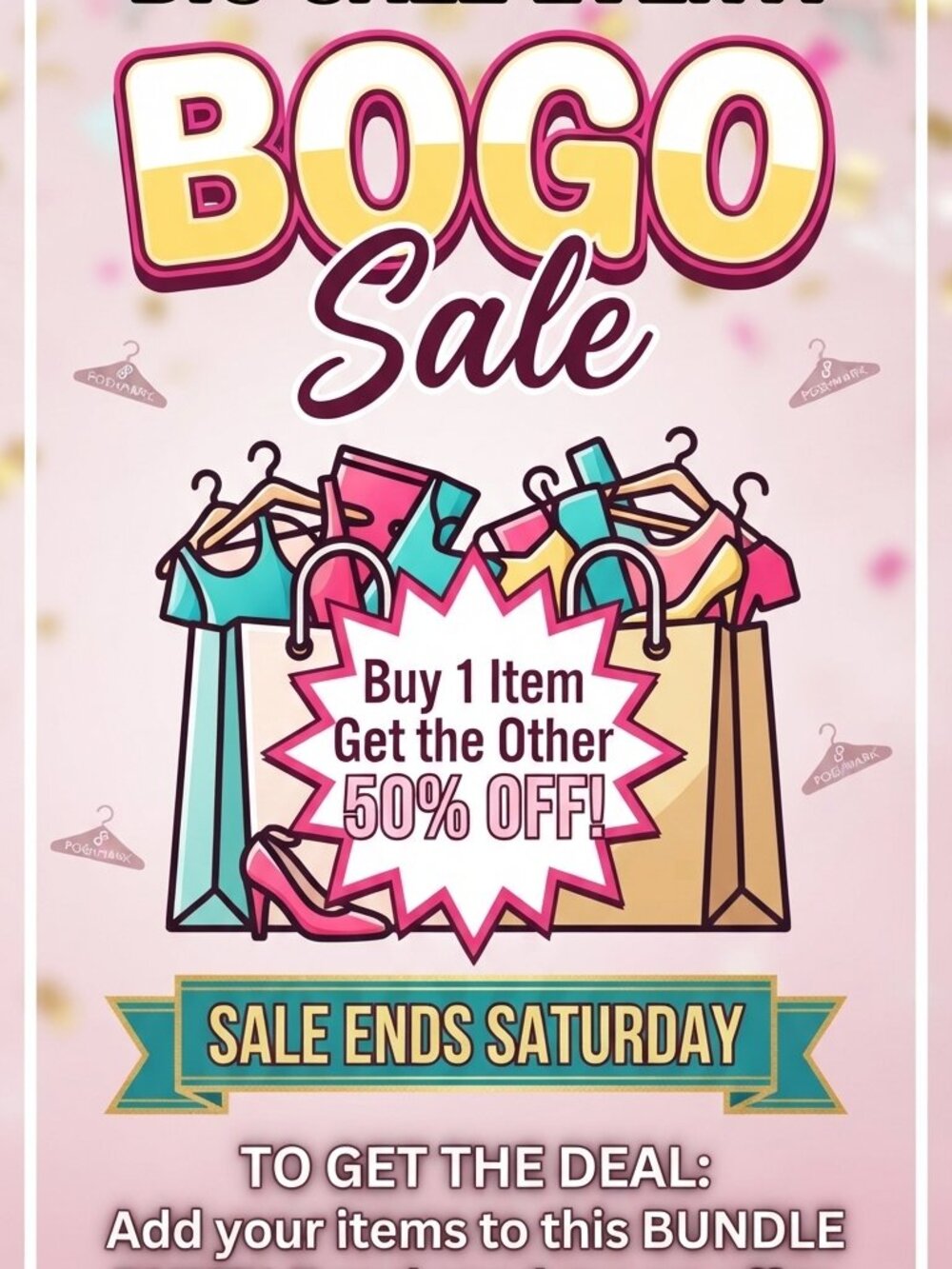 🔥 BOGO SALE! Buy 1 Get 1 50% OFF Closet Clearout ✨ Limited Time